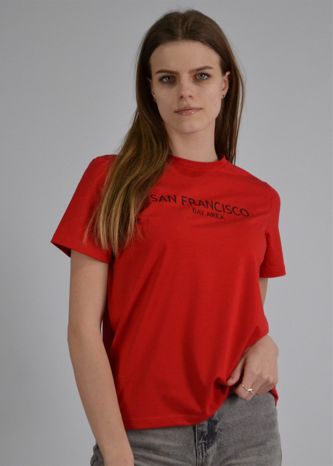 Футболка жіноча з принтом San Francisco S-XL